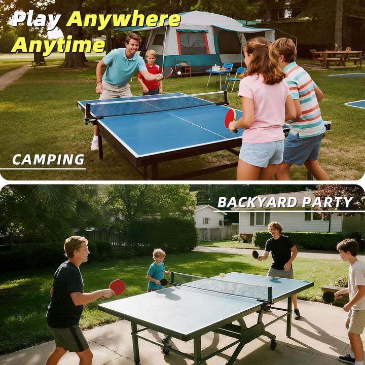 Tischtennisschläger Set, Profi Tischtennis-Schläger mit Tischtennisbälle Tischtennis Schläger Set mi
