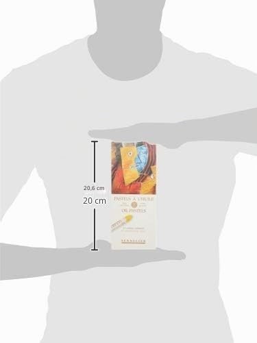 Sennelier Ölpastell-Set, 12 Stück (1 Stück), mehrfarbig 12 stück (1er Pack) mehrfarbig, 12 stück (1e