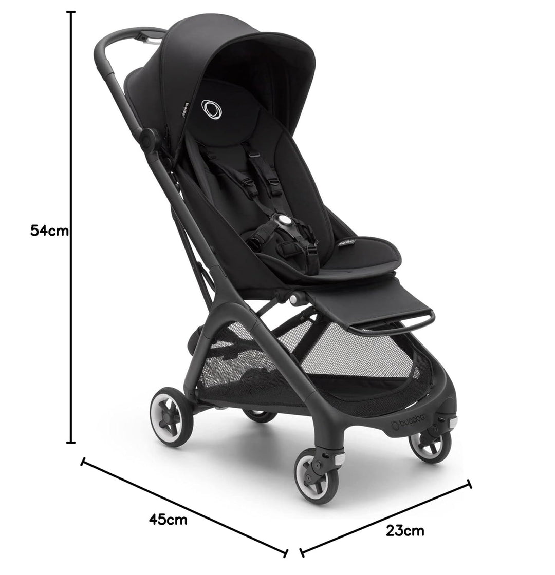Bugaboo Butterfly ultrakompakter Reise-Kinderwagen, klein & leicht, einhändig faltbar und einfach zu