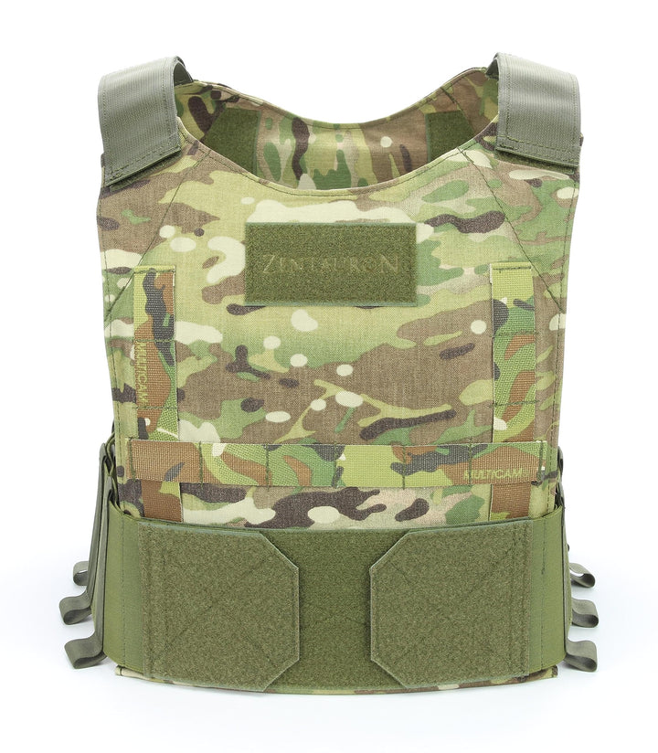 Zentauron Plattenträger Vulcan Minimal Low Profil Plate Carrier Hülle Militär Polizei Security Schut