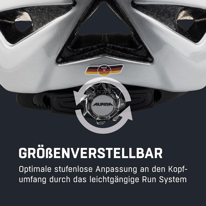 ALPINA PANOMA 2.0 L.E. - Reflektierender & Optimal Belüfteter Fahrradhelm Mit Fliegennetz & Nachrüst
