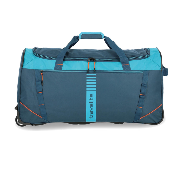 travelite 2-Rad Trolley Grösse L, Gepäck Serie BASICS ACTIVE: Weichgepäck Reisetasche mit Rollen im