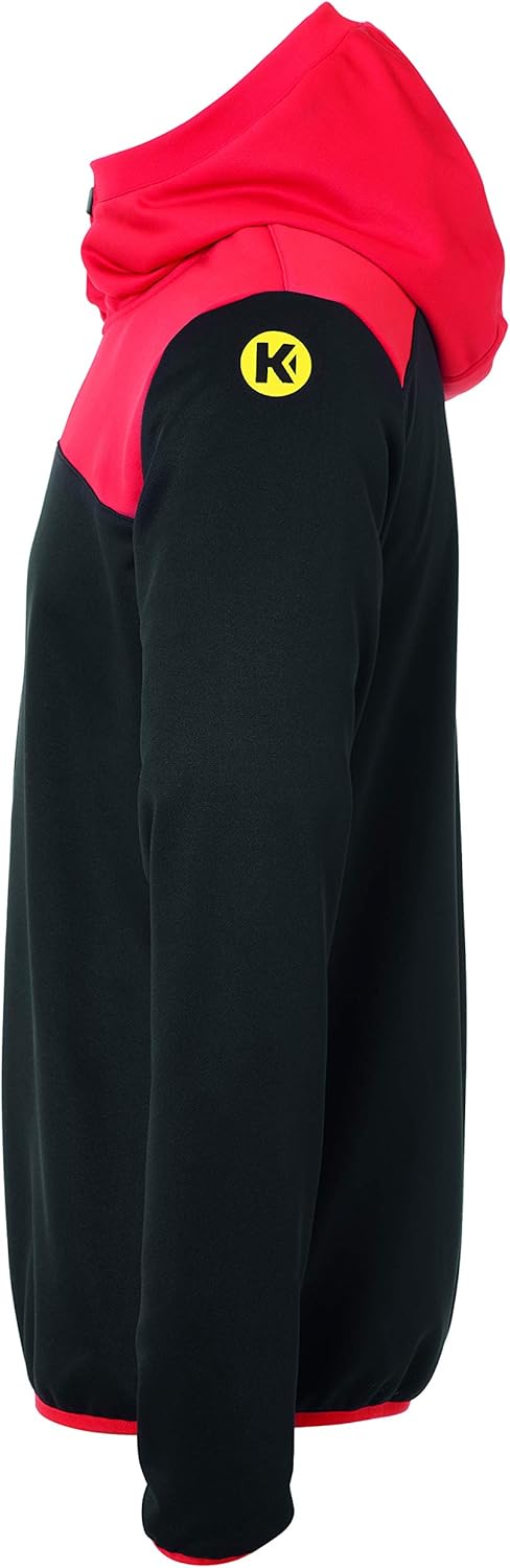 Kempa Herren Emotion 2.0 Hoody Herren Hoody S Schwarz/Rot/Gelb, S Schwarz/Rot/Gelb