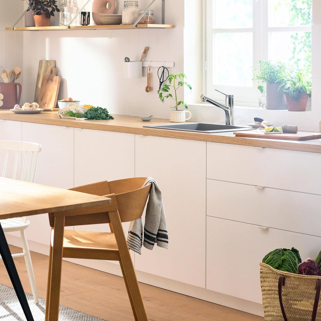 hansgrohe Küchenarmatur Zesis M33, Wasserhahn Küche mit Auslauf Höhe 150 mm, 150° drehbar, ausziehba