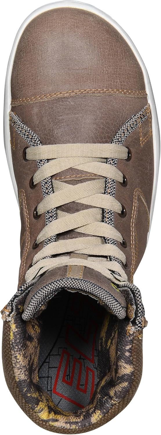 ELTEN Sicherheitsschuhe EMOTION ESD S3, Damen und Herren, Leder, Stahlkappe, leicht, sportlich, Brau