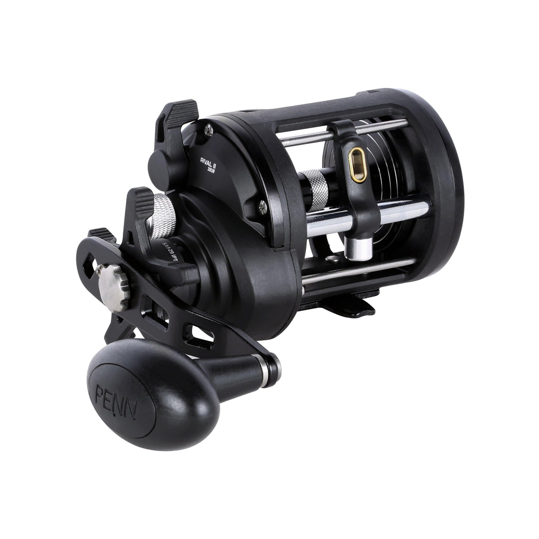 Penn Rival™ II Level Wind Rolle | Allround-Rolle für Salzwasser | Rahmen und Seitenplatten aus Graph