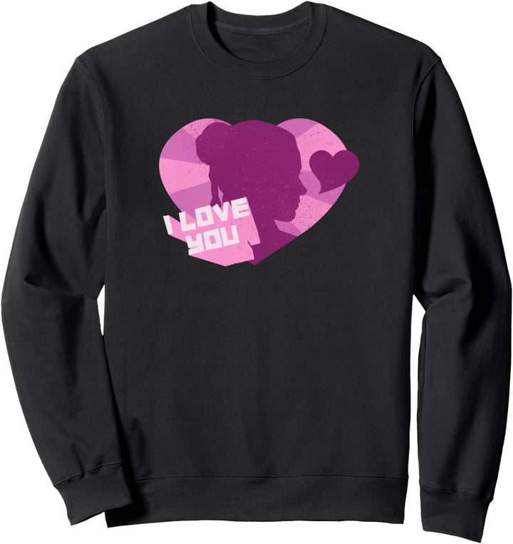 Star Wars Princess Leia I Love You Valentine's Day Sweatshirt