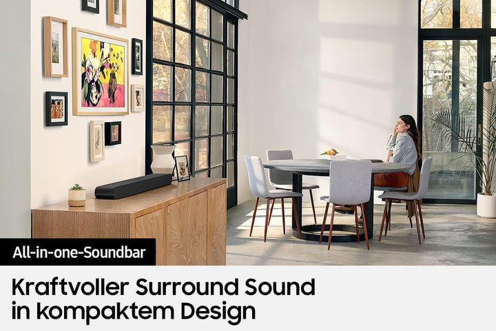 Samsung HW-S56B 3.0-Kanal S-Soundbar (Deutsches Modell), kabelloses Dolby Atmos 5.0 / DTS Virtual:X,