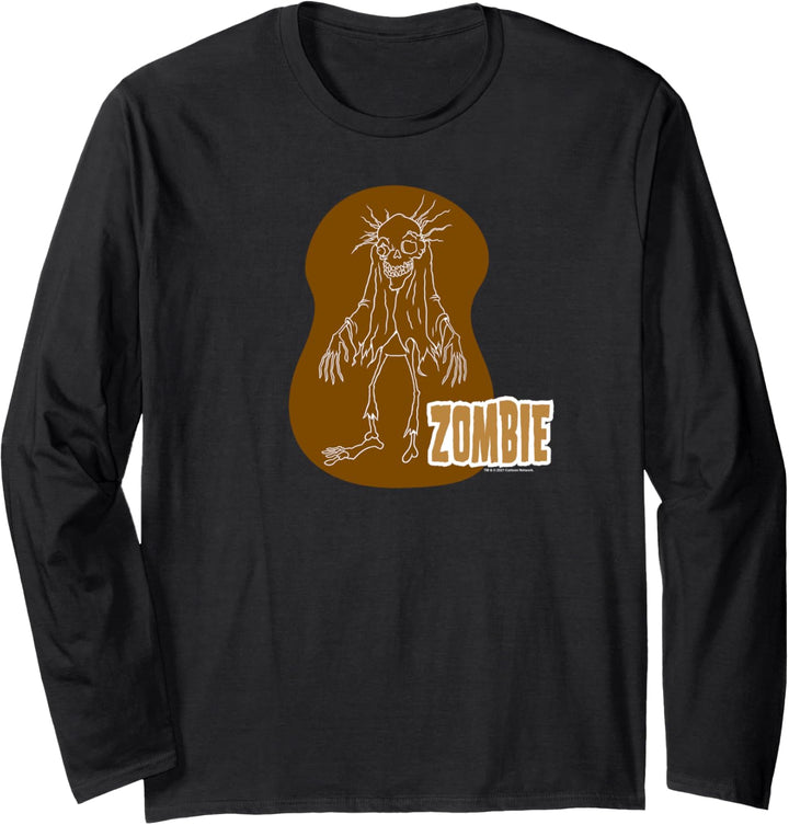 Courage the Cowardly Dog Zombie Langarmshirt