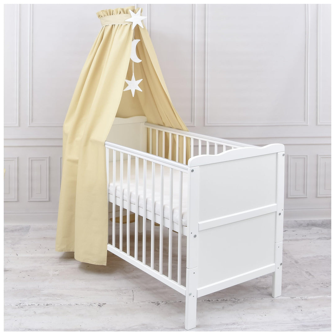 Generisch Baby Delux Babybett Himmel Betthimmel Baumwolle Baldachin für Babybett Kinderbett Wiege St
