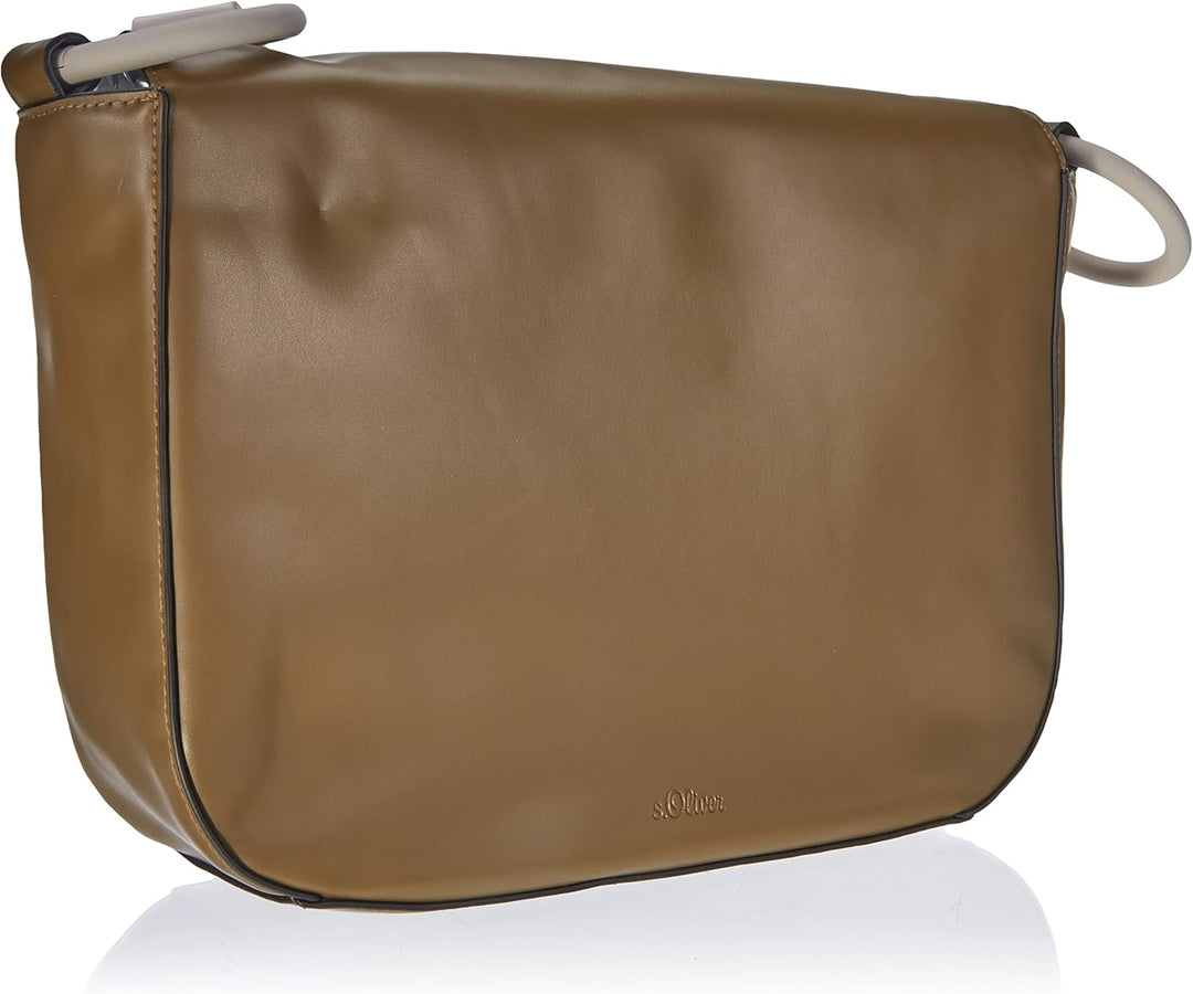 s.Oliver Damen 201.10.202.30.300.2109681 Tasche Shoulder Bag MEDI Brown, Brown