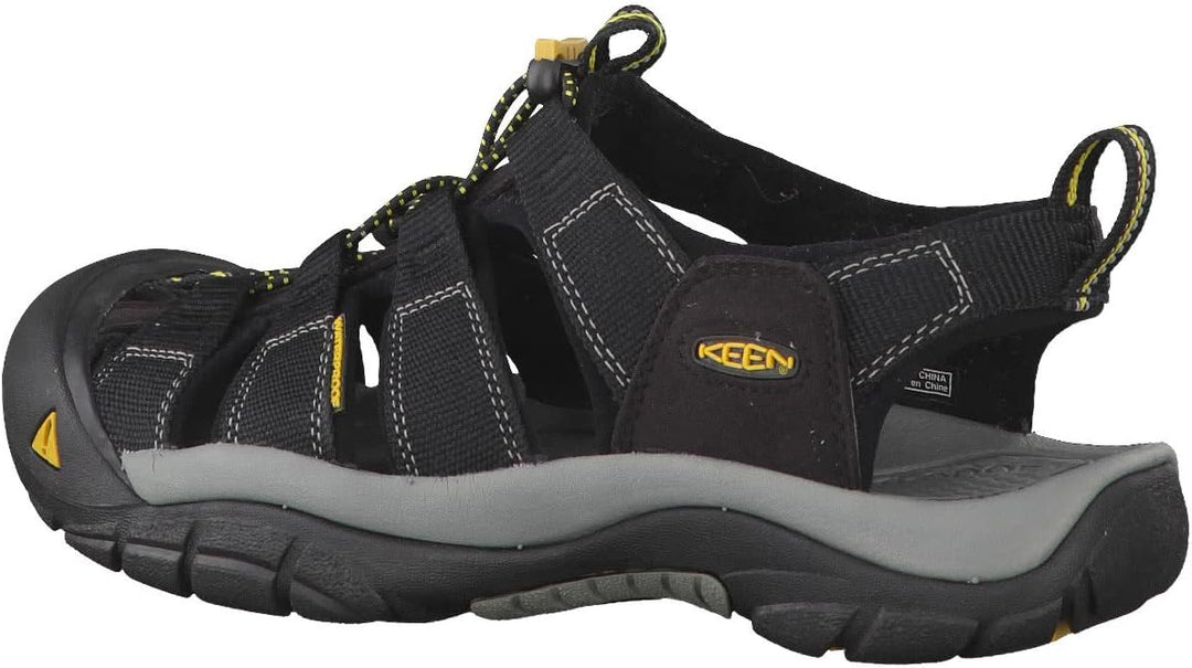 Keen Herren Newport H2 Sandale 42 EU Schwarz Grau, 42 EU Schwarz Grau