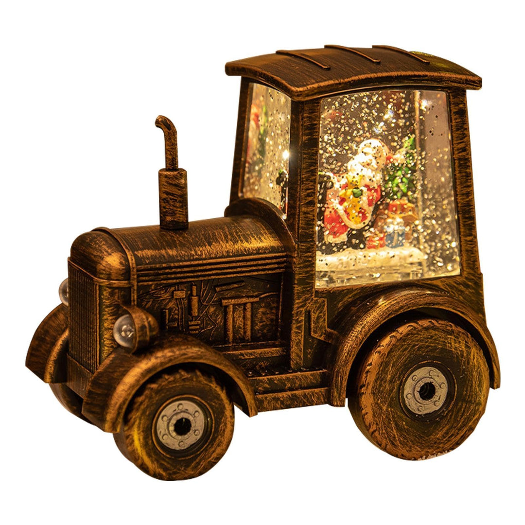 Weihnachtsbaum-LKW, Traktor-Schneekugel, dekorative Schneekugel LKW, Schneekugel-Laterne, Weihnachts