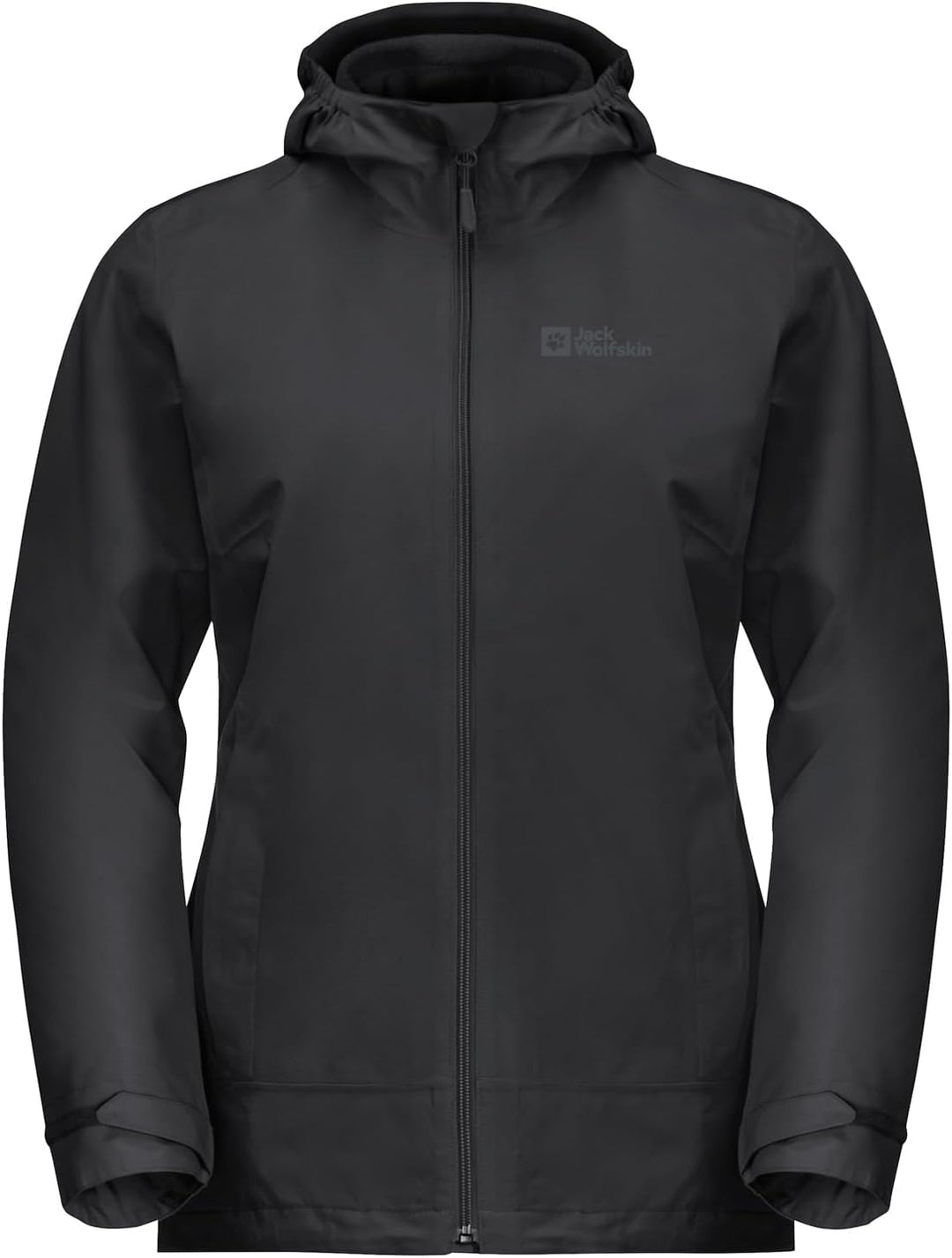 Jack Wolfskin Damen Moonrise 3in1 Jkt W Jacket XS Schwarz, XS Schwarz