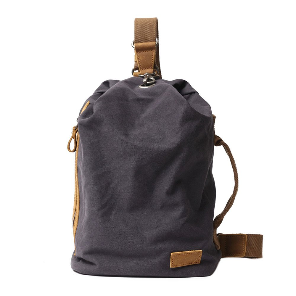 Neuleben Vintage Sling Rucksack Schulterrucksack Canvas Daypack Brusttasche Retro Schultertasche Kle