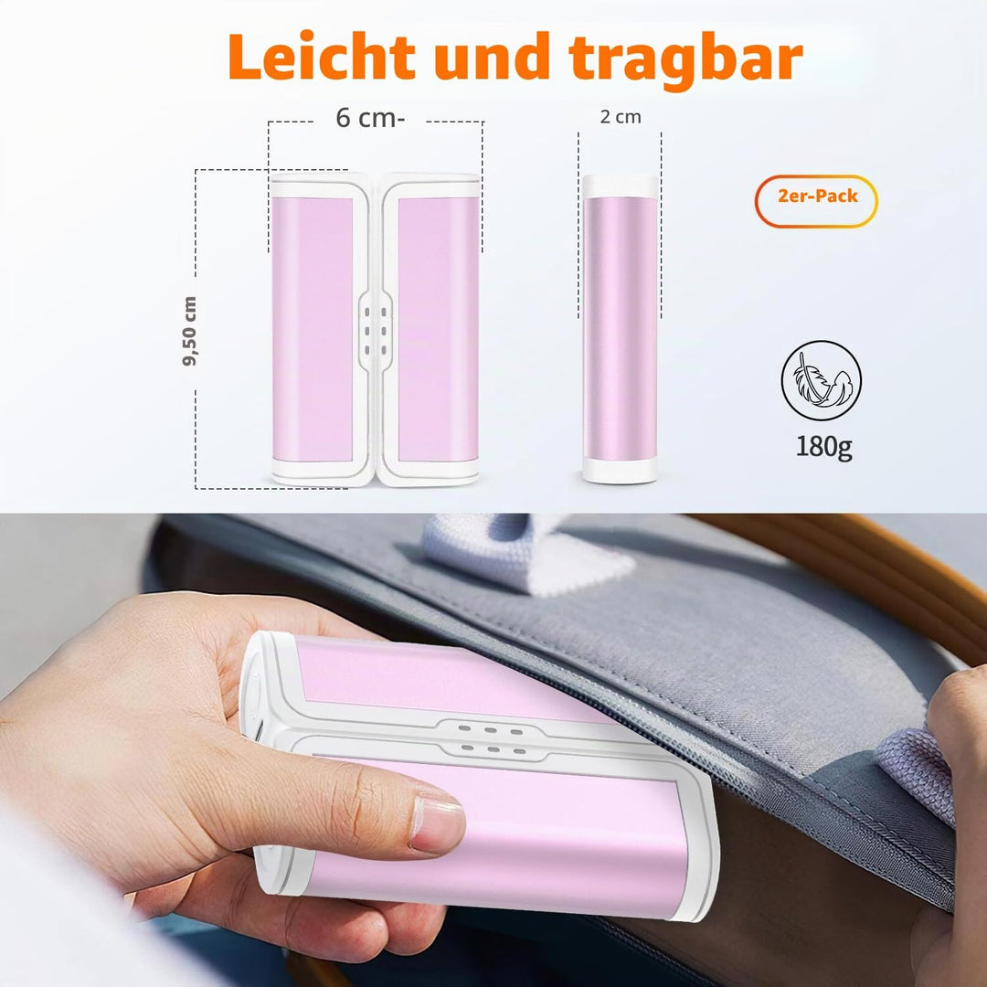 Handwärmer elektrisch 2er Set, gabless Handwärmer Taschenwärmer, Handwärmer wiederverwendbar, elektr