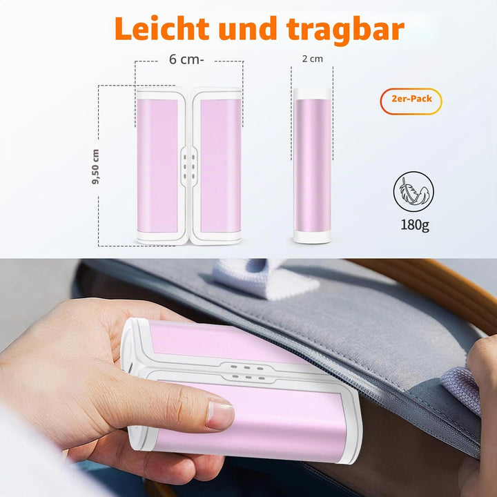 Handwärmer elektrisch 2er Set, gabless Handwärmer Taschenwärmer, Handwärmer wiederverwendbar, elektr