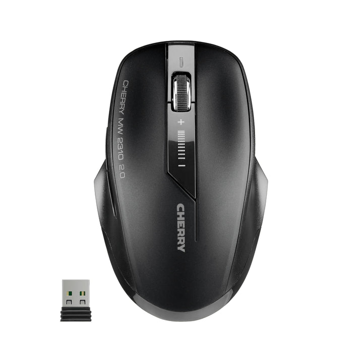 CHERRY MW 2310 2.0, Kabellose 6-Tasten-Maus, 2,4 GHz Funk mit 10 m Reichweite, Optischer Sensor & DP