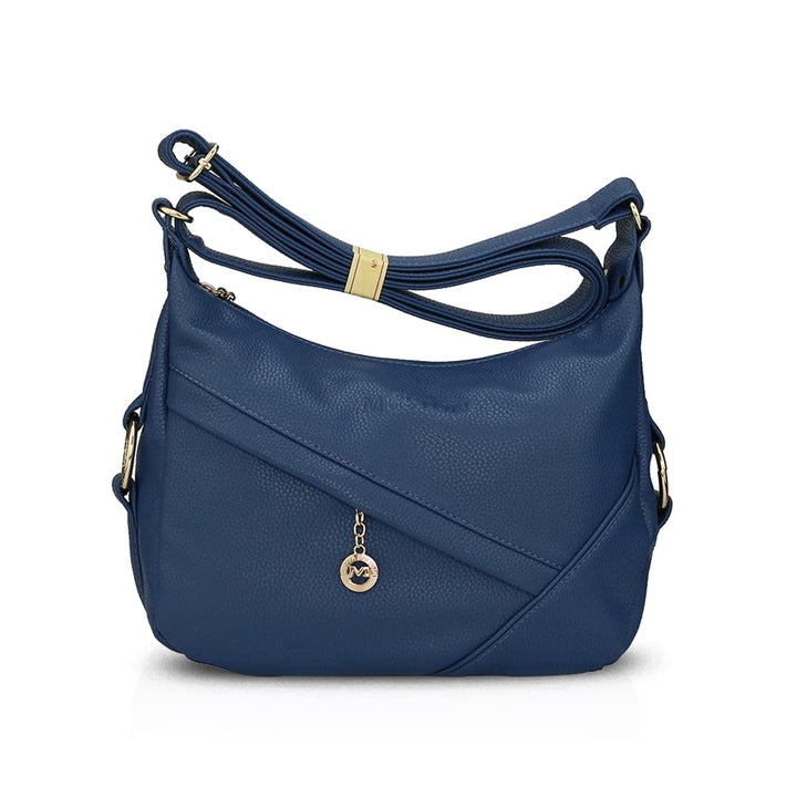 NICOLE & DORIS Damen Schultertasche Weiche Leder Frauen Umhängetasche Handtasche Damen Crossbody Mes