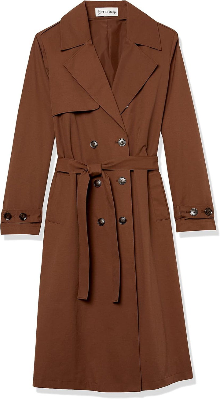 The Drop Noa Trenchcoat für Damen XL Kaffeebohnen, XL Kaffeebohnen