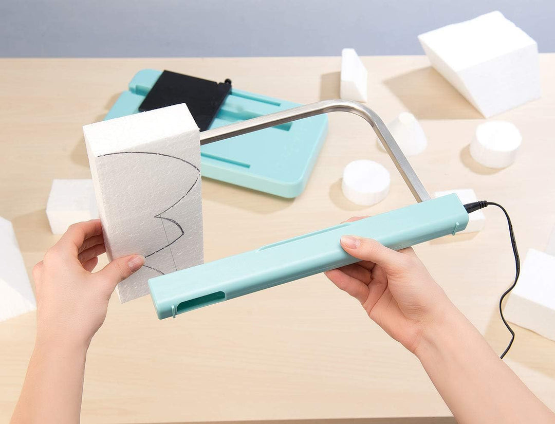 AGT Styroporschneider: Heissdraht-Schneidegerät für Styropor & Schaum, mit Winkeleinstellung (Styroc