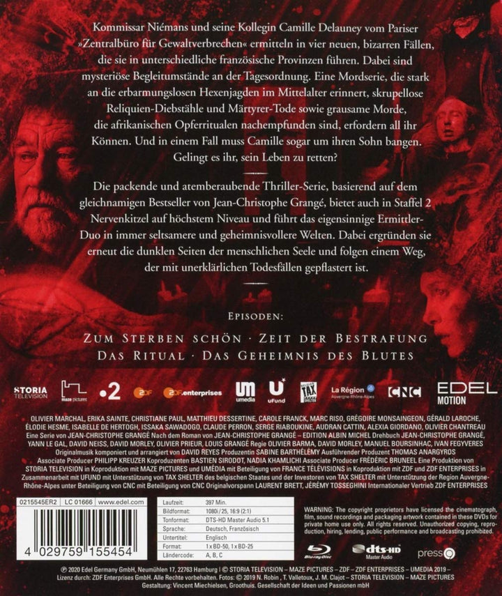 Die purpurnen Flüsse - Staffel 2 [Blu-ray], Blu-ray