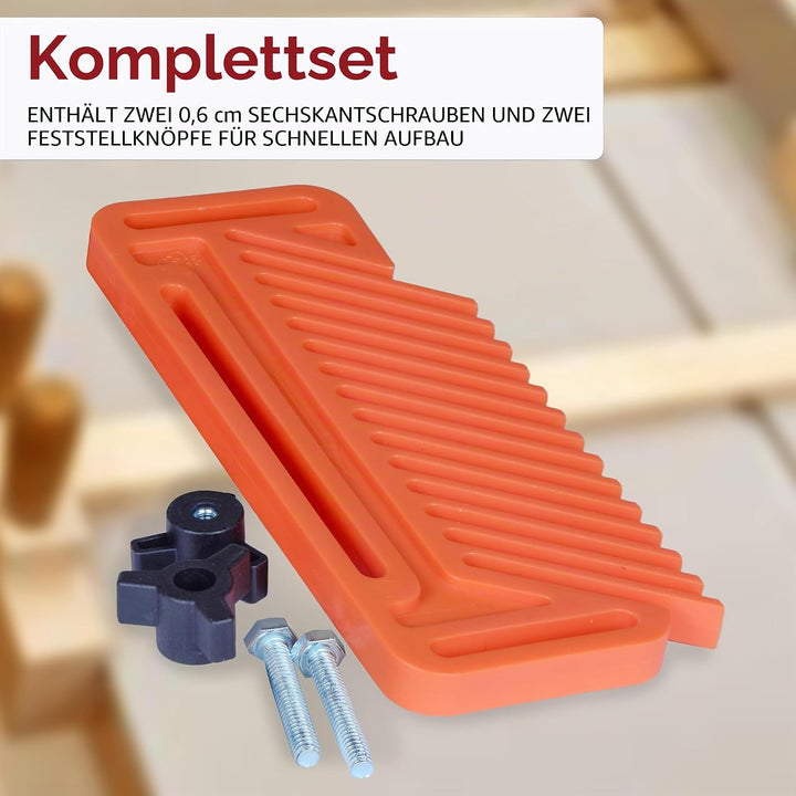 Tischsägen Doppel Federbrett, 1 Stk Einstellbar Druckkamm, Holzbearbeitung Sicherheit Featherboard,
