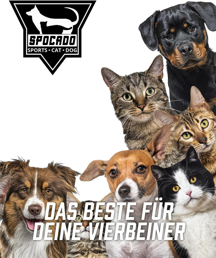 SPOCADO Palace Transporttasche für Hunde und Kleintiere - vielseitige Öffnungen, doppelte Tragegriff