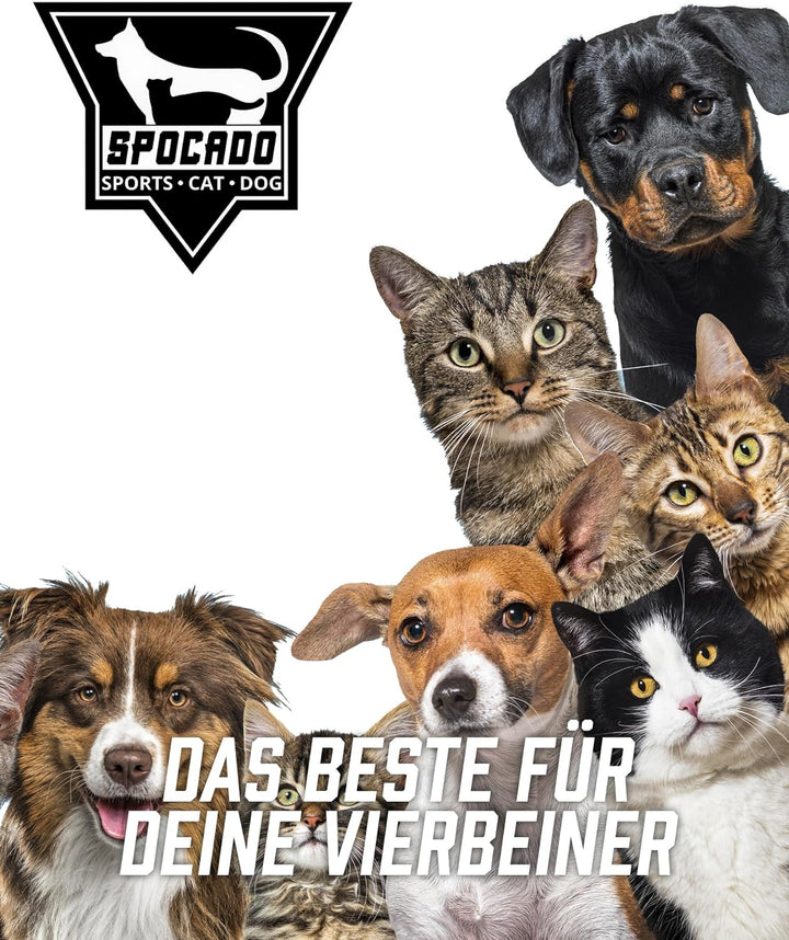 SPOCADO Palace Transporttasche für Hunde und Kleintiere - vielseitige Öffnungen, doppelte Tragegriff