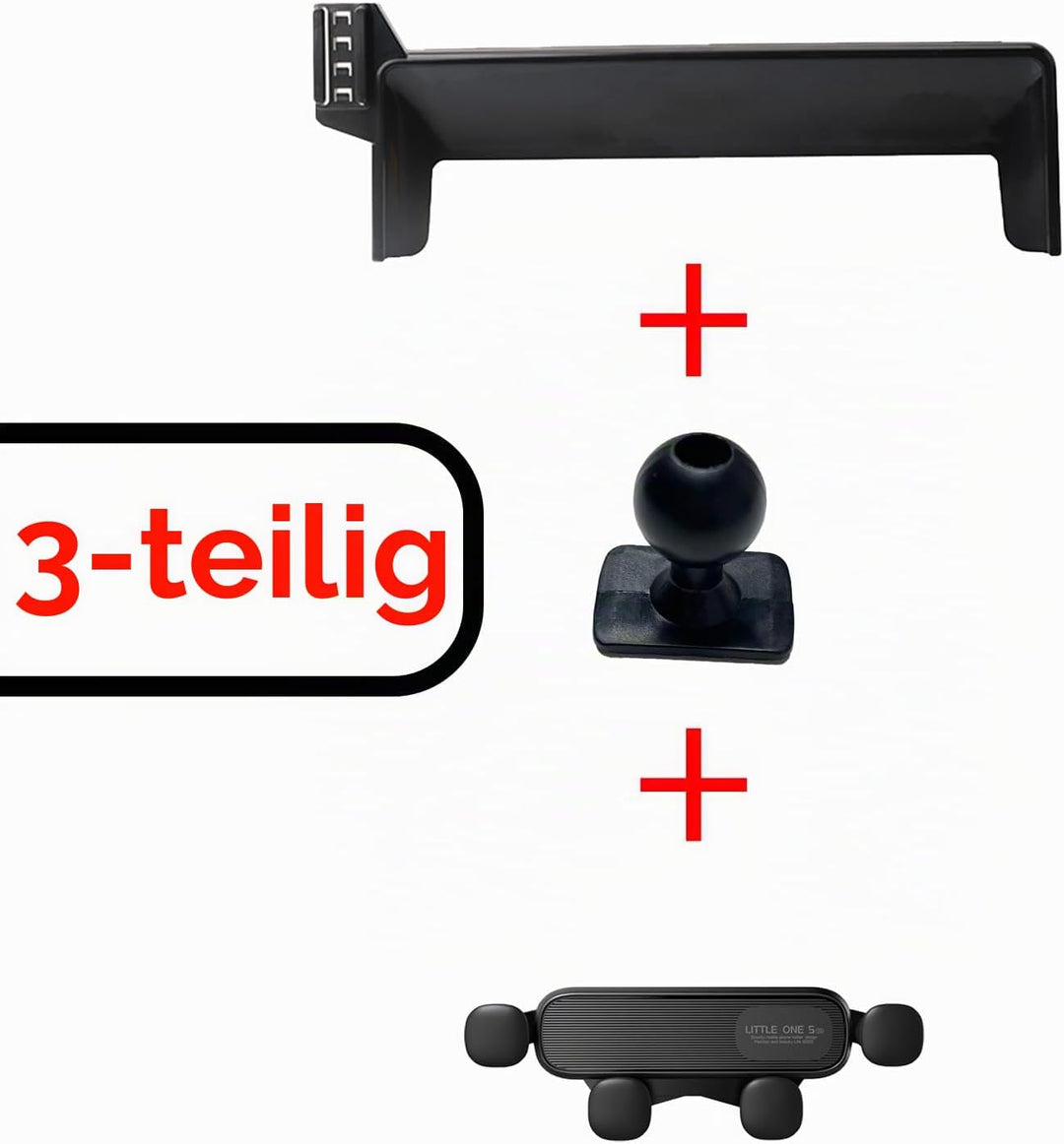 Kfz-Handyhalterung für VW ID.4 2025 ID4 ID 4 (12,9 Zoll, Zubehör + Bildschirm-Navigations-Halterung,