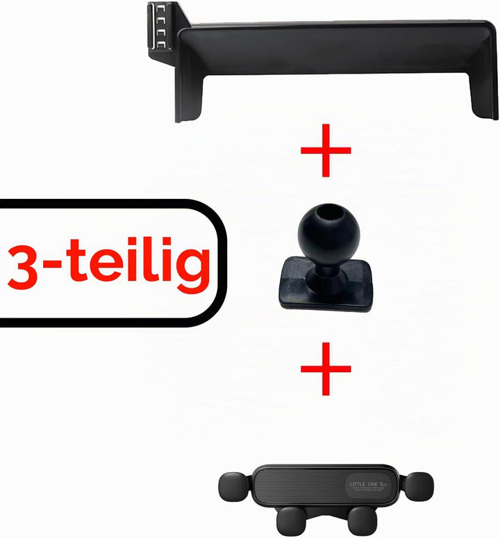 Kfz-Handyhalterung für VW ID.4 2025 ID4 ID 4 (12,9 Zoll, Zubehör + Bildschirm-Navigations-Halterung,