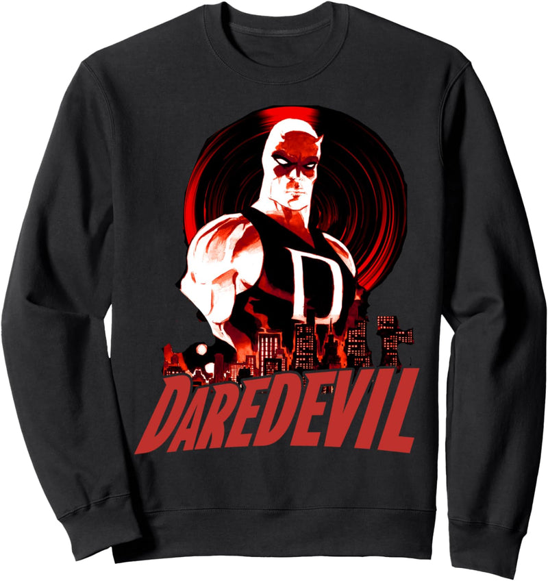 Marvel Daredevil Red Cityscape Sweatshirt