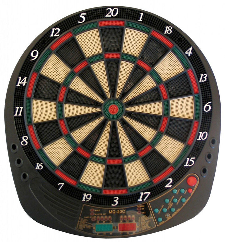 Best Sporting Dartscheibe elektronisch Exeter I elektronische Dartscheibe mit LED-Anzeigen I E-Darts