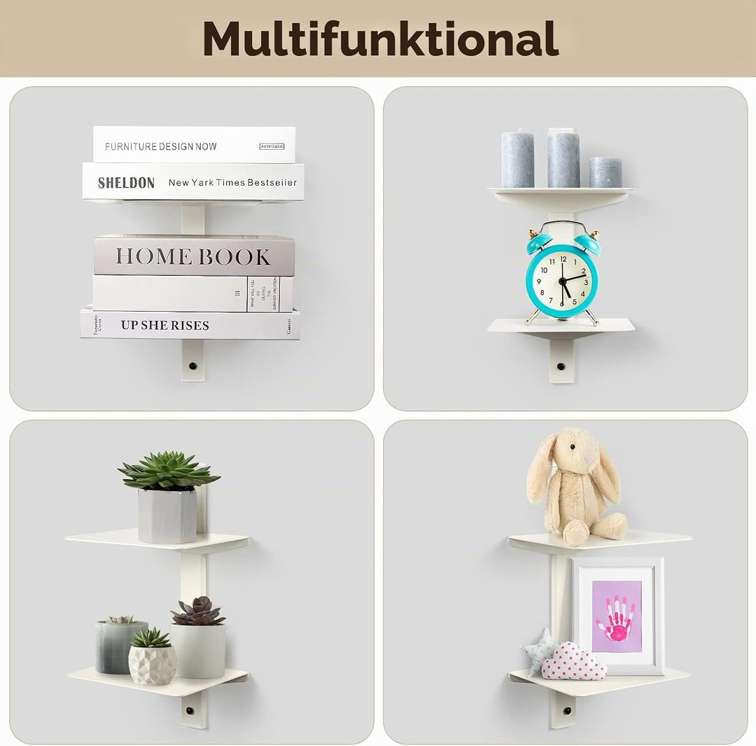ART-GIFTREE Unsichtbares Bücherregal für Wand, Eisen, Schwebende Regale, schwebendes bücherregal Wan