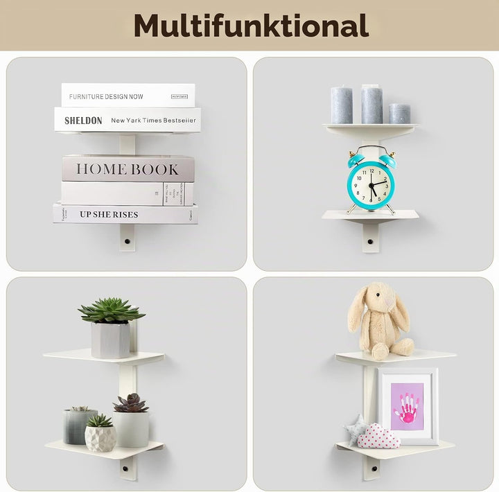ART-GIFTREE Unsichtbares Bücherregal für Wand, Eisen, Schwebende Regale, schwebendes bücherregal Wan