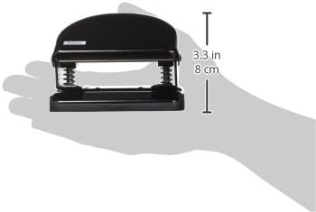 PETRUS 33707 Locher MOD.52, schwarz, Schwarz