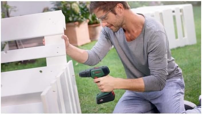 Bosch Home and Garden Bosch Akkuschrauber UniversalDrill 18V (1 Akku, 18 Volt System, im Koffer) Set