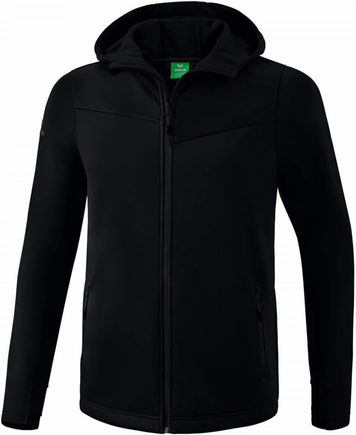 Erima Herren Performance Softshell Jacke XL Schwarz, XL Schwarz