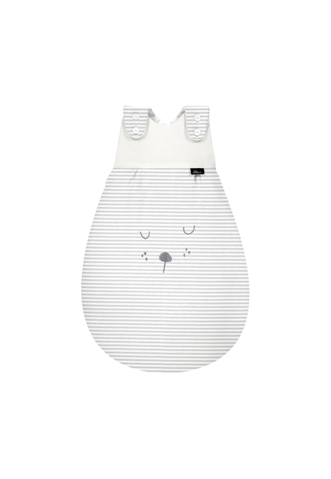Alvi Baby-Mäxchen Aussensack Bio-Baumwolle Baby Schlafsack, 2.5 TOG, für Sommer und Winter, Ganzjahr