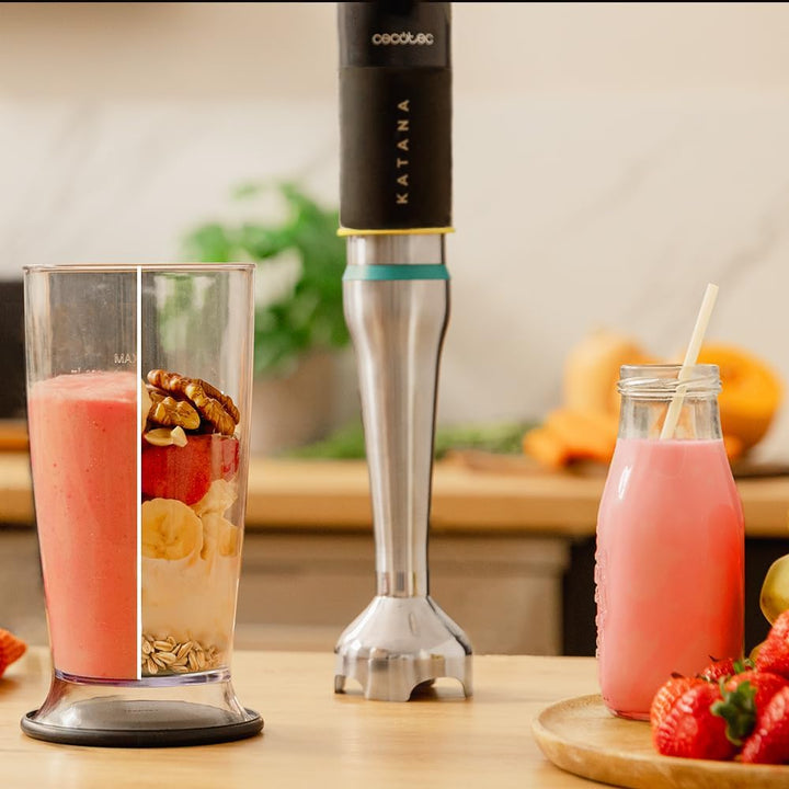 Cecotec Handmixer Katana 15 TotalDestroy Smash B. 1500 W, Total Destroy, PerreoMove, 21 Geschwindigk