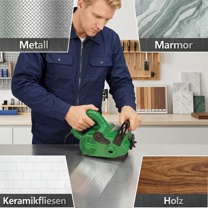 80 Körnung 120x100mm Schleifbürsten Nylonbürste Polierbürste zum Holzverarbeitung Grit Bürste Bristl