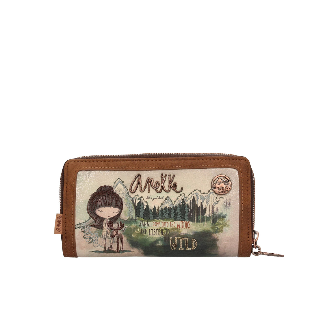Anekke Wallet L with flap, kombi(theforest), Gr.