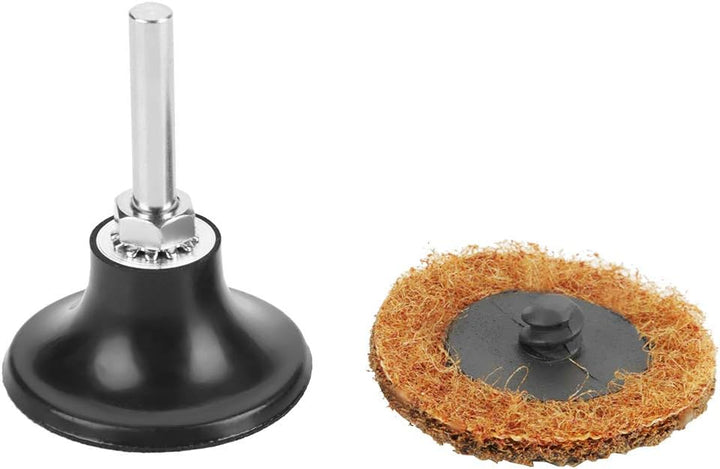 45pcs 2"Schleifscheibe Polierscheibe mit Dorn und Schleifbasis, geeignet für 50mm Winkelschleifer -