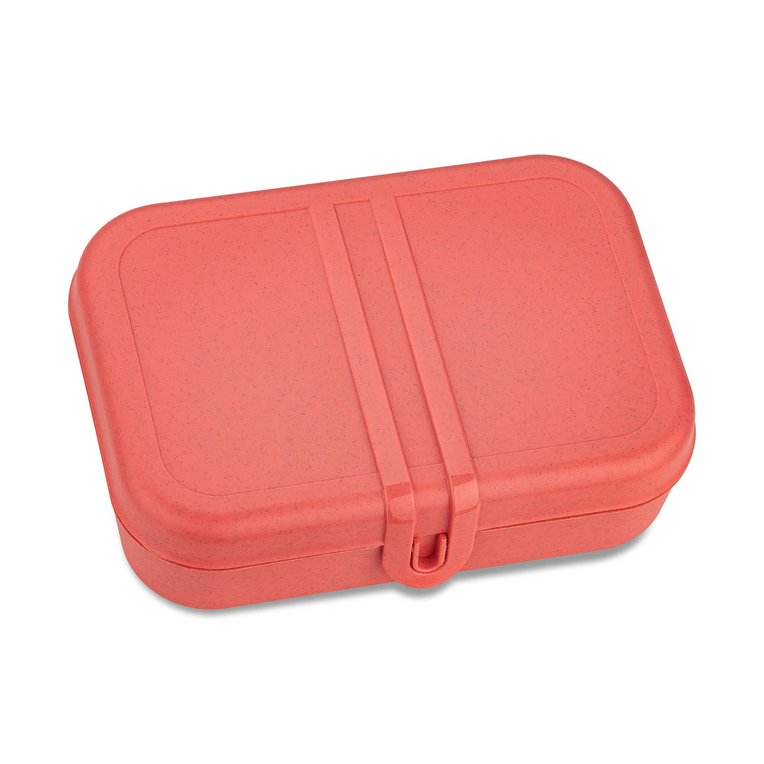 Koziol PASCAL L Lunchbox | mit herausnehmbarem Trennsteg, mit Clipverschluss | biozirkulärer Kunstst