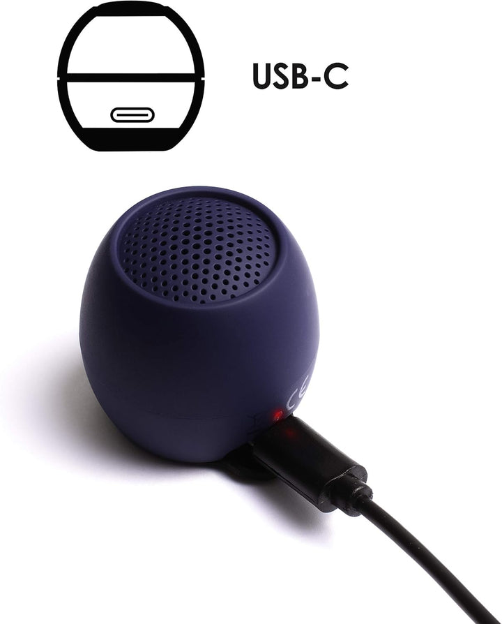Boompods Zero Mini Bluetooth Lautsprecher - tragbarer Outdoor Lautsprecher, IPX6 Wasserschutz & 5 St