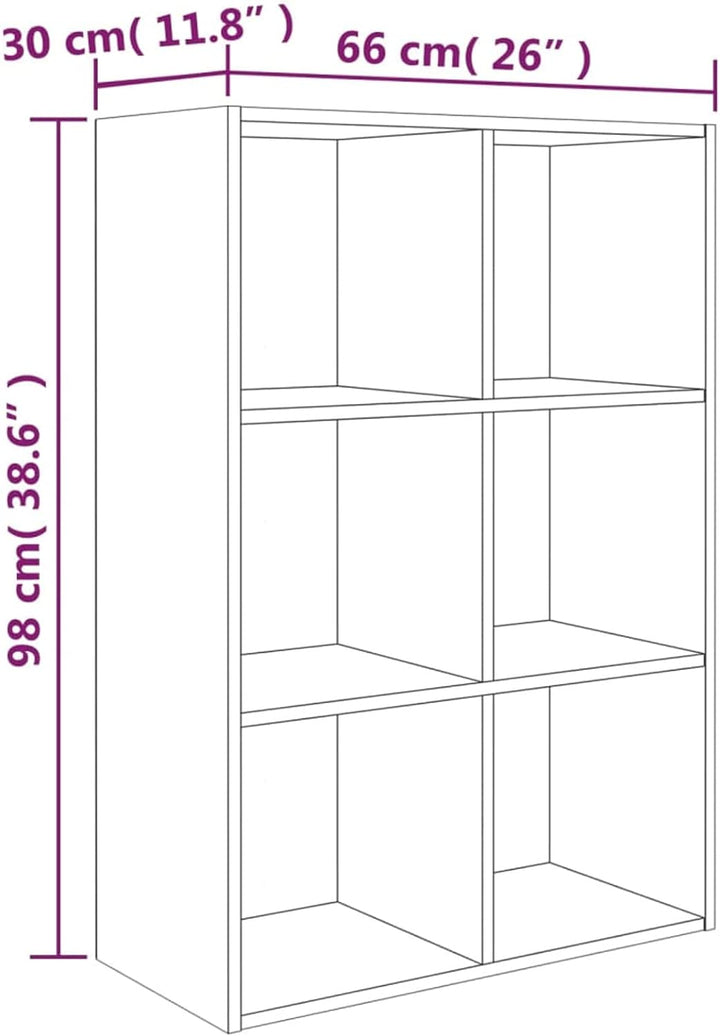 Tidyard Bücherregal Sideboard Standregal Aufbewahrungsregal Aktenregal Hochregal Holzregal Küchenreg