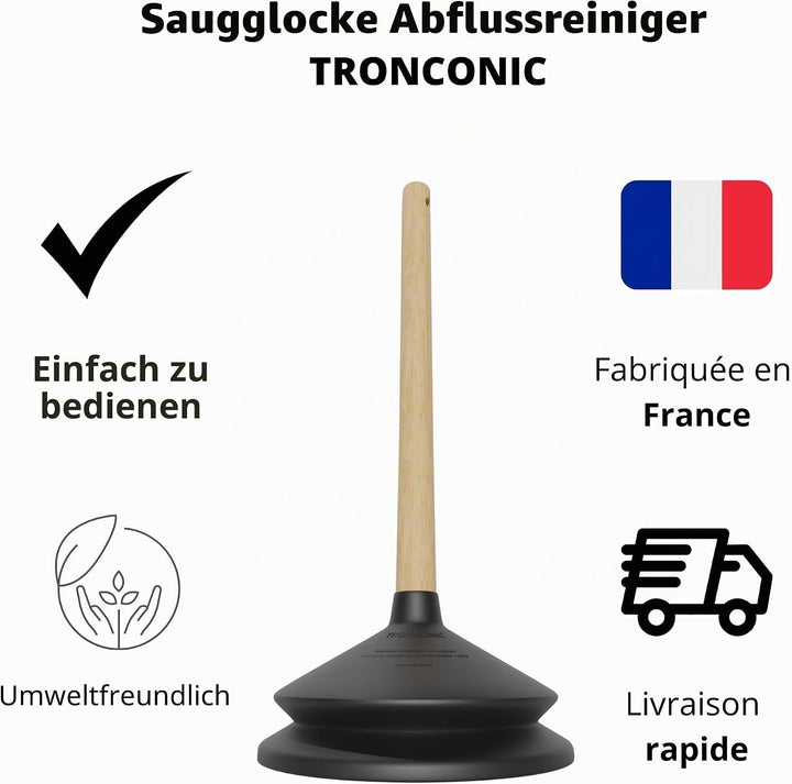 Tronconic Saugnapf, 180 mm
