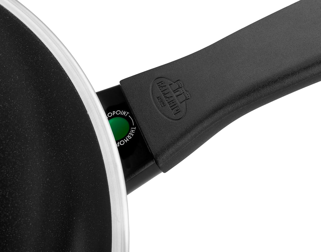 BALLARINI Caprera Wok, 28 cm, Aluminium, Induktionsgeeignet, Keramik-Antihaftbeschichtung, Made in I