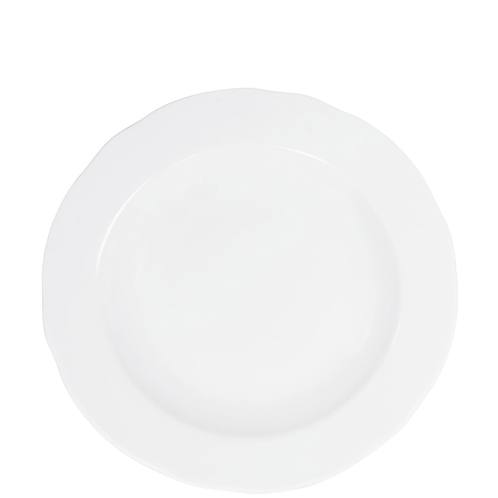 KAHLA 173406A90017C Rossella Suppenteller 22 cm weiss | weisser Salatteller aus Porzellan, Weiss