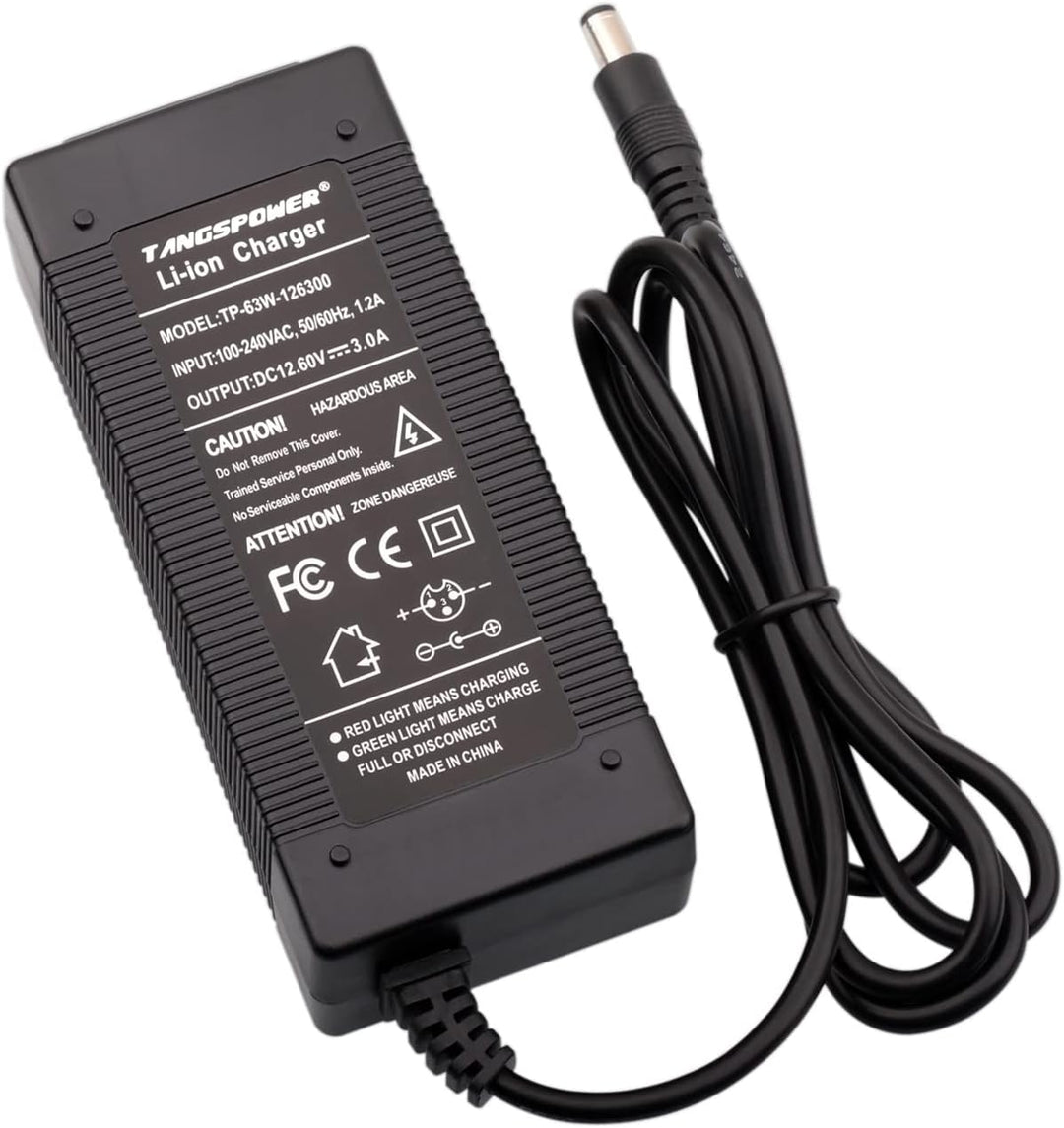Ladegerät für Lithium-Akku, 12,6 V, 3 A, für Akku 3S, 10,8 V, 12 V, Angellicht, Ladegerät für elektr
